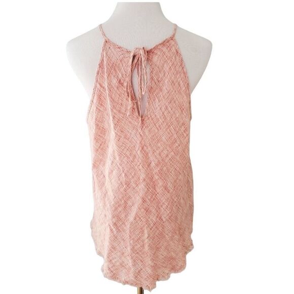 Cloth & Stone Pink Linen Lightweight Tank Top Small - Picture 5 of 8